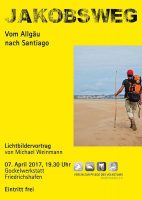 Einladung zum Lichtbildvortrag „Jakobsweg“
